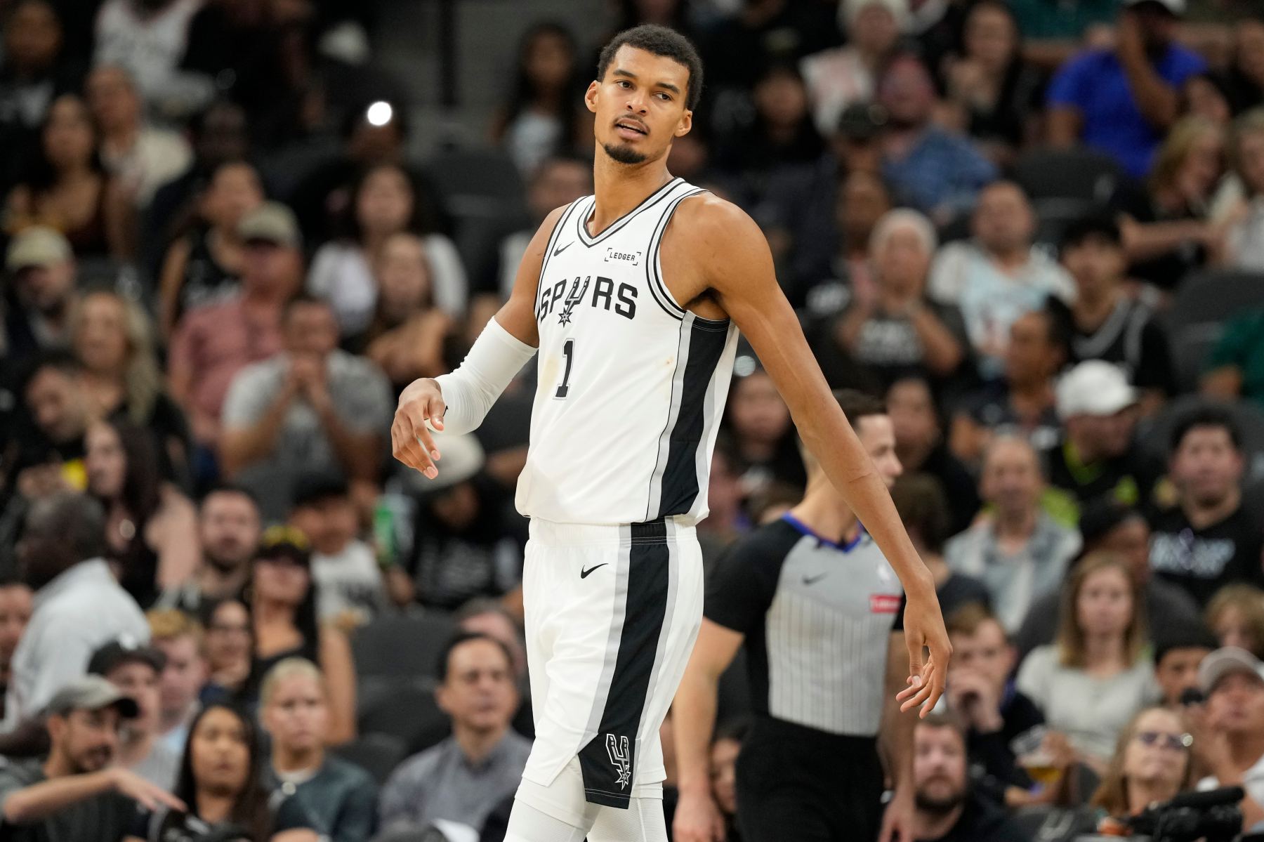 Castle und Vunbanyama sind das erste Paar in der Geschichte der Spurs, das gleichzeitig ein Triple-Double verbuchen konnte